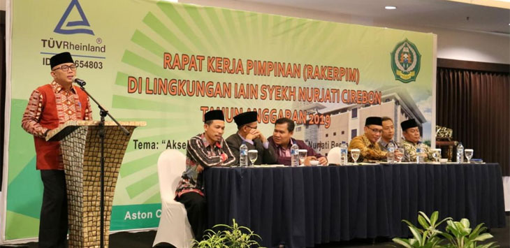 Pimpinan Prodi ILHA mengikuti kegiatan RAKERPIM IAIN Syekh Nurjati Cirebon Tahun 2019