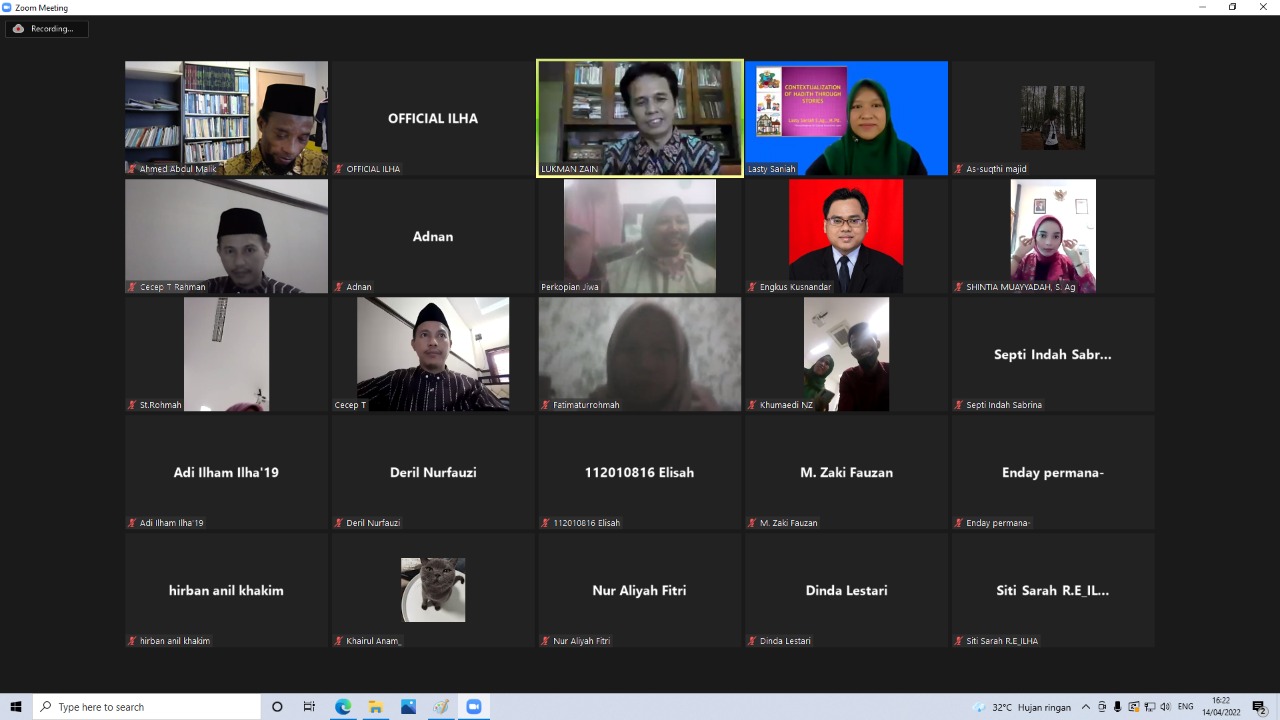 ILHA gelar Seminar Internasional Online
