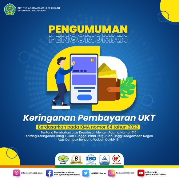 Pengumuman Keringanan Pembayaran UKT 2022